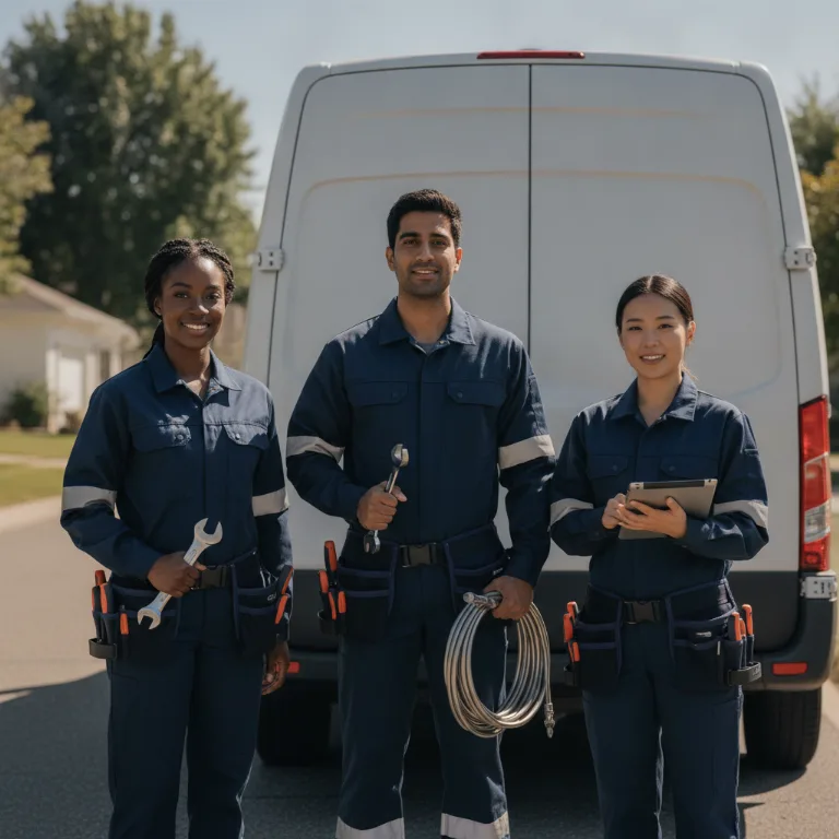 Wärmepumpeninstallateur Team in Lingen